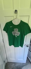 Nike Celtics Shamrock Green Short Sleeve T-Shirt Youth Size Large