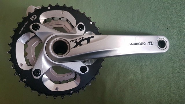 shimano xt m785 10 speed double chainset