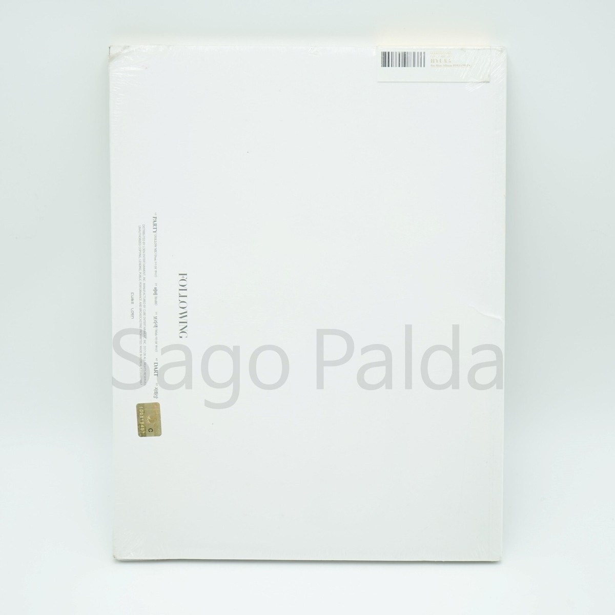 HyunA 6th Mini Album - Following - NEW Sealed KPOP KOREA 4miunute