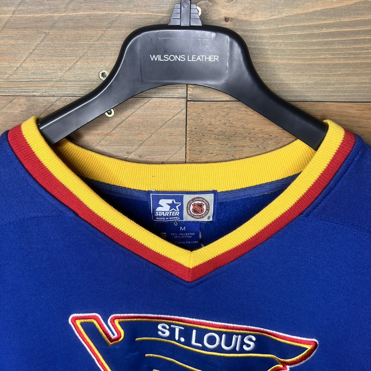 USA製 STARTER スターター NHL セントルイス ブルース L Vintage