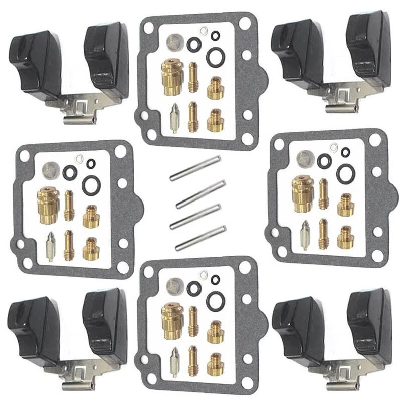 4SET For Kawasaki KZ1100A 1981-1983 KZ1100 A Carburetor Repair Kit Carb Float Foto 3 de 3