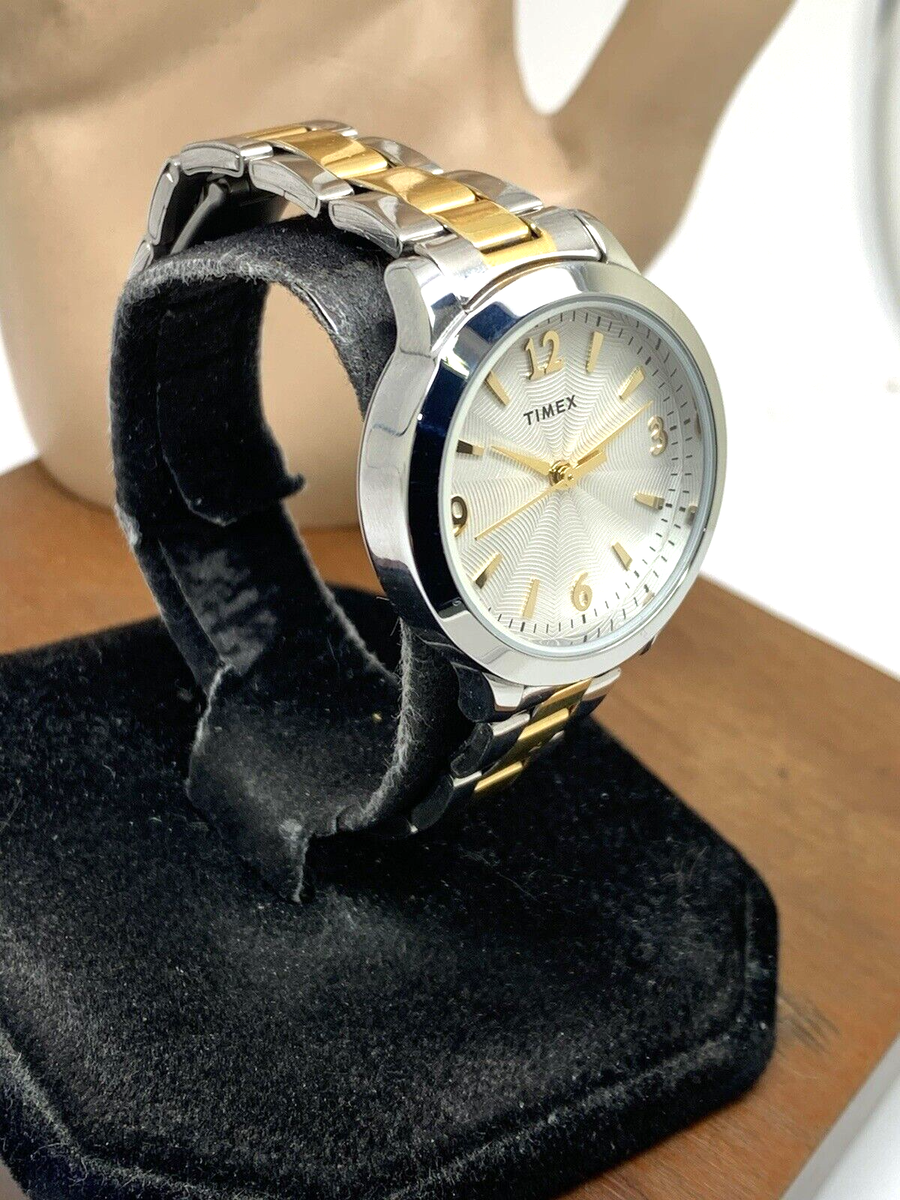 Vintage Women’s Two-Tone, Gold and Silver Watch Lot - TIMEX, FOSSIL, WALTHAM,ETC Vintage Two-tone Timex Women main image 4