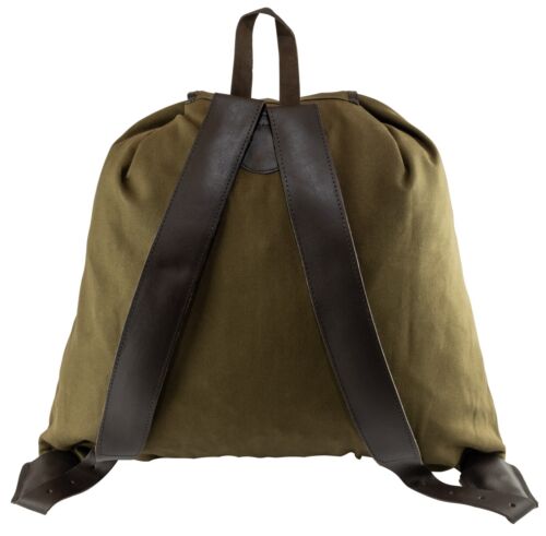 JACK PYKE LONA BOLSA SACO HUEVAS 50 LITROS CAPACIDAD CORREAS DE CUERO TIRO CAZA - Imagen 9 de 19