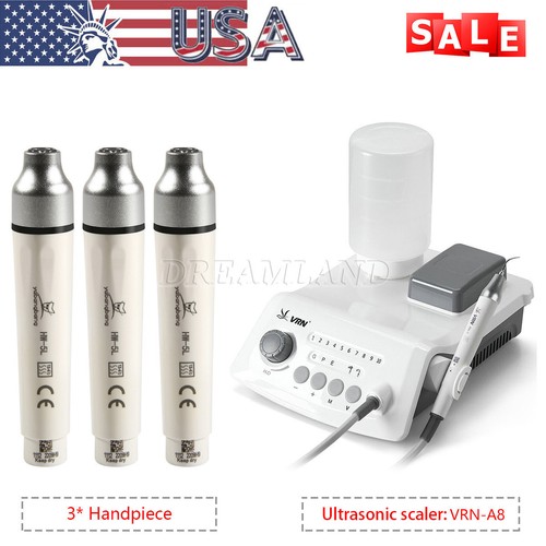 VRN-A8 Dentale Senza Fili Ultrasuoni Piezo Scaler Bottiglia / 3 LED Scaler Manipolo - Foto 3 di 19