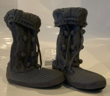 Comfortview Women's Slippers, Style 36-0909-6, Size L W, Color Grey