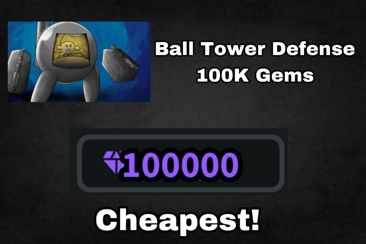 BALL TOWER DEFENSE | BALL TD | 100K GEMS | ROBLOX CHEAPEST RATE ON 