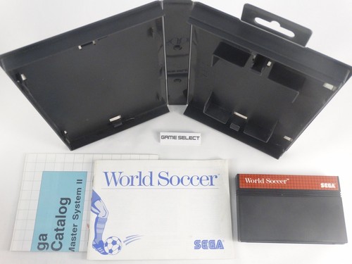 WORLD SOCCER SEGA MASTER SYSTEM 8 BIT PAL EU EUR ITA ITALIANO ORIGINALE COMPLETO - Picture 5 of 6