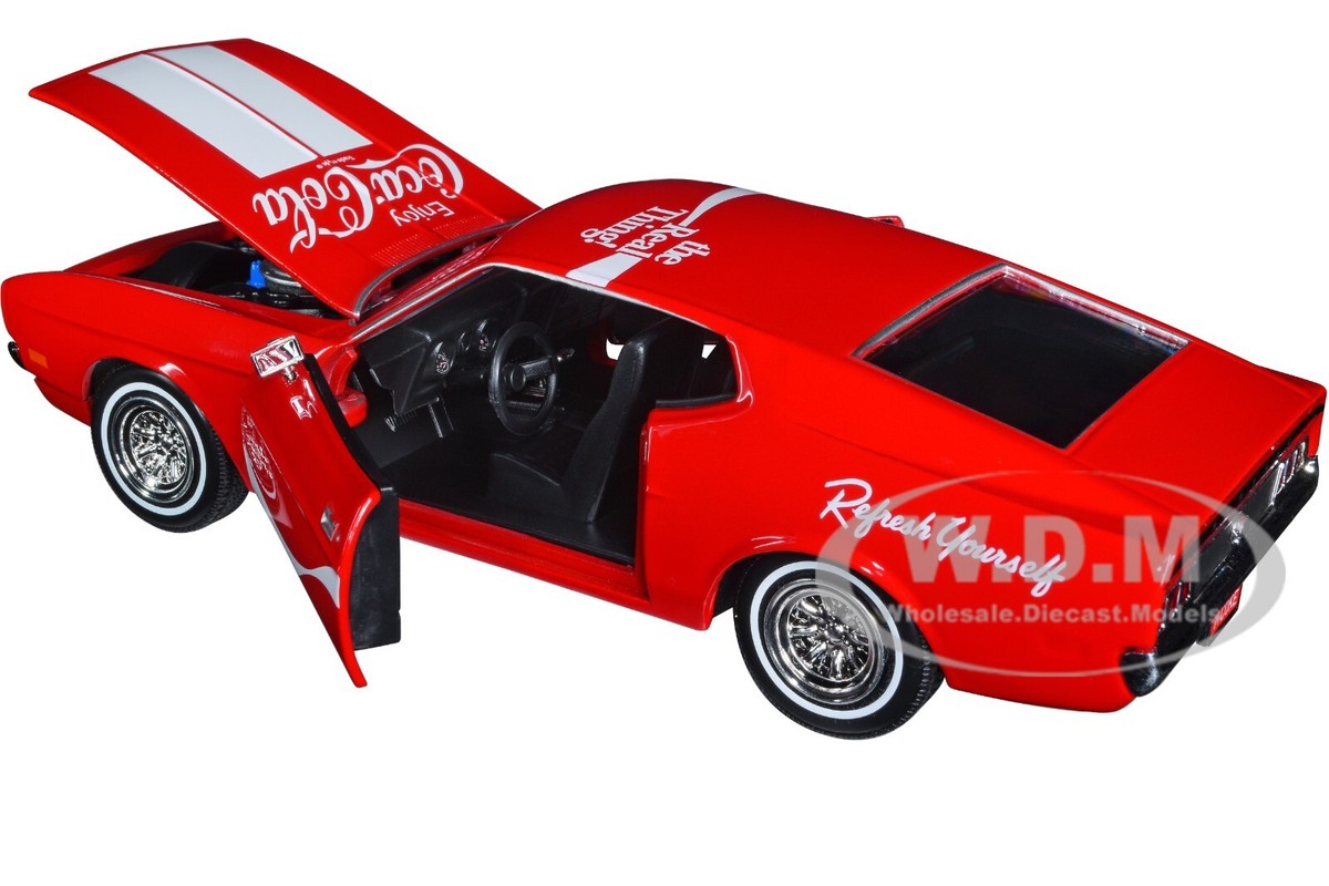 1971 FORD MUSTANG SPORTSROOF RED 