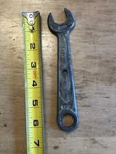 VINTAGE MADE IN USA DROP-FORGED SELECT STEEL COMBINATION WRENCH 5/8" & 3/4"
