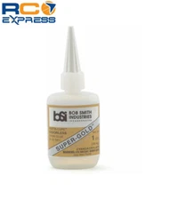 Bob Smith Industries Super-Gold 1 Ounce foam safe CA glue BSI122