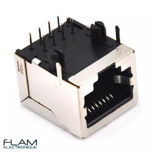 Connecteur à souder RJ45 femelle Network Ethernet / female connector to solder