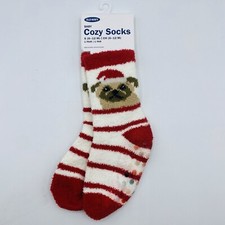 Old Navy Baby Cozy Socks S 6-12 Months Christmas Dog