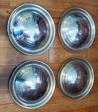 Vintage 1940s 1950s Oem 15 Plymouth Hubcap Wheel Cover Set Of 4 Dogdish Style