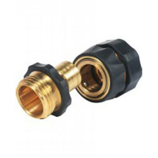 Camco Quick Hose Connect / Disconnect - Brass