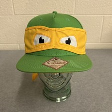 Mikey Original Snapback Teenage Mutant Ninja Turtles Michelangelo Mask Hat 2015