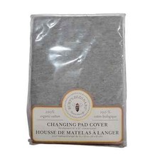 Burt's Bees Baby Changing Pad Cover Gray NWT