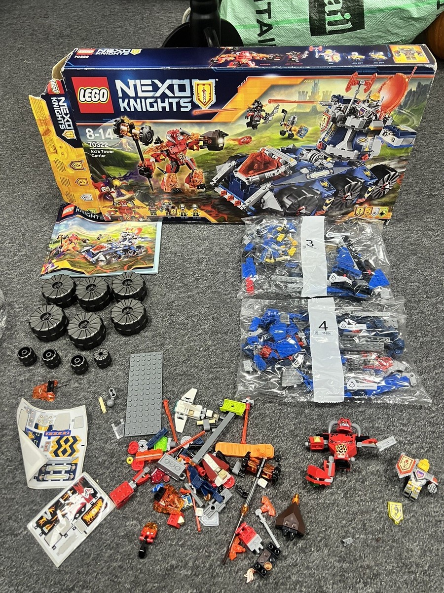 Boxed LEGO NEXO KNIGHTS: AXL'S TOWER CARRIER (70322)