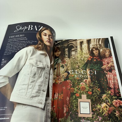 Harper's Bazaar Magazine April 2020 Gigi Hadid Cover FASHION Chic