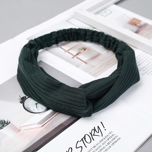 Womens Yoga Wide Headband Elastic Boho Hair Band Sports Turban Head Wrap Ladies - Picture 51 of 62