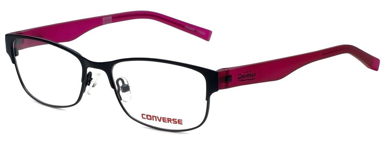 Converse Multi-Focus Lens Blue Light Reading Glasses K016-Black Black&Pink 50mm