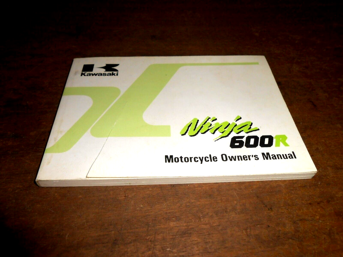 OEM Kawasaki Owners Manual 1993 ZX600 C6 Ninja | eBay