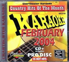 Chartbuster Karaoke CD+G - CB60319  (Feb 2004)