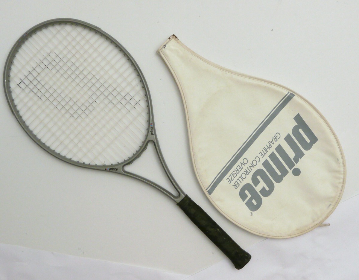 【希少】PRINCE GRAPHITE90 専用ケース付 Prince Original Graphite 90 head 4 5/8 grip Tennis Racquet
