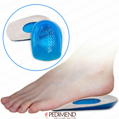 PEDIMEND  Silikon Gel Fersenschalen Spur Pad Unterstützung - perfekte stoßdämpfende Pads