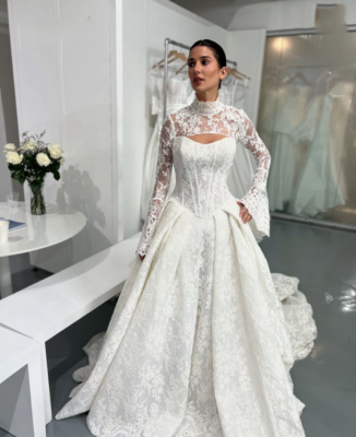 Lace Applique David's Bridal Fall Wedding Dresses David's Bridal  Spring 2021 Collection: A "Modern Fairytale