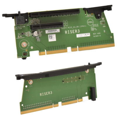 DELL 0NJF90 Riser 3 Board PCIe x16 3.0 PCIe x8 for PowerEdge R820 Servers