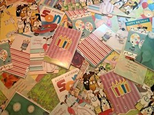 Pack/LOT of 140 Brand New Various Birthday Cards w/ Envelopes-Incredible value