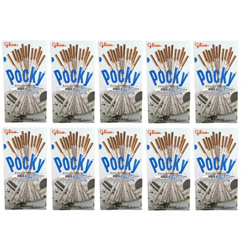 X10 Glico Pocky Biscuit Stick Chocolate Strawberry or Other Flavour Delicious - Picture 4 of 7