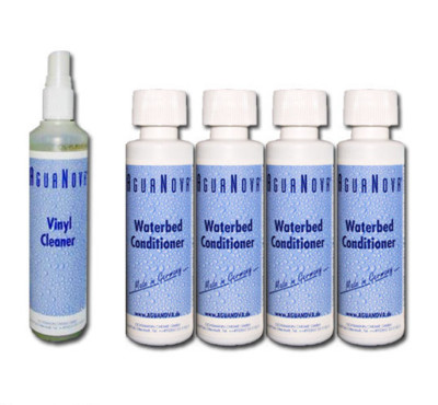1 x Agua Nova Vinyl Cleaner,4 x Wasserbetten  Konditionierer 125 ml