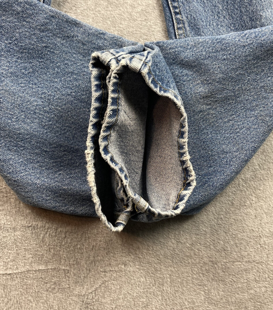 Vintage&nbsp; Men's Lee Denim Jeans Size 38X30 actual 36X29 Blue USA K-9&nbsp;