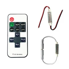 12V Dimmer Controller RF Wireless Remote Switch Controller for LED Strip Light