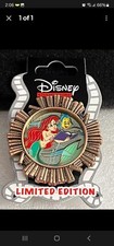 DSF DSSH Disney D23 Expo 2024 Circle of Books Ariel & flounder LE 400 Pin