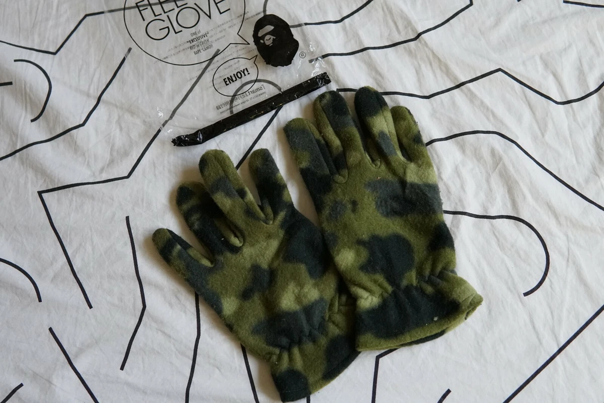 Bape gloves hotsell