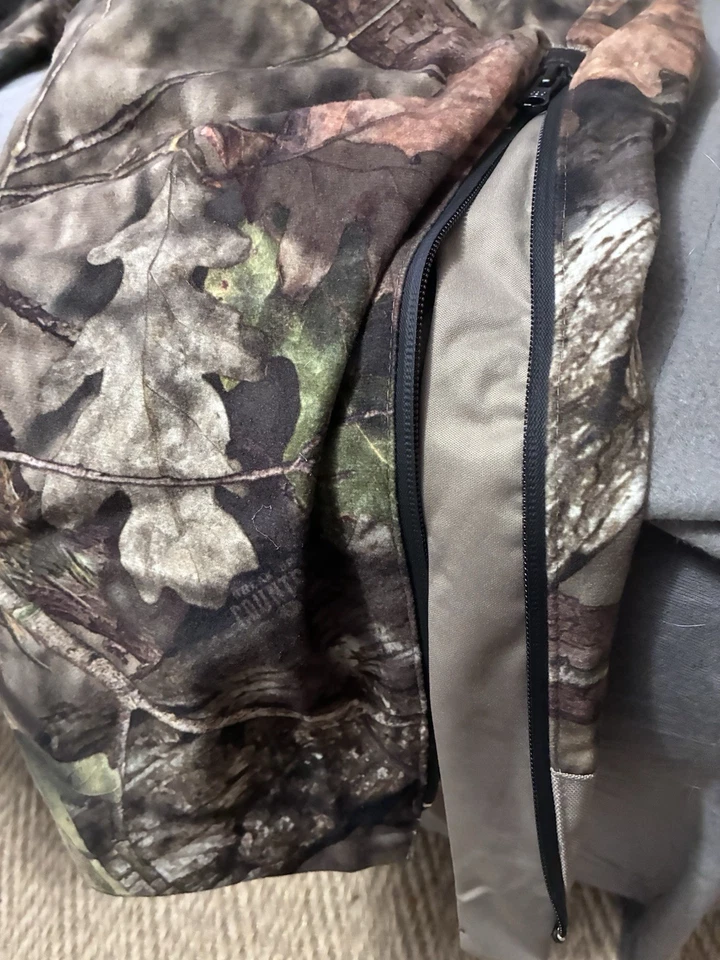 Pantalones cargo grandes Mossy Oak para hombre camuflados caza exterior talla grande Foto 4 de 4