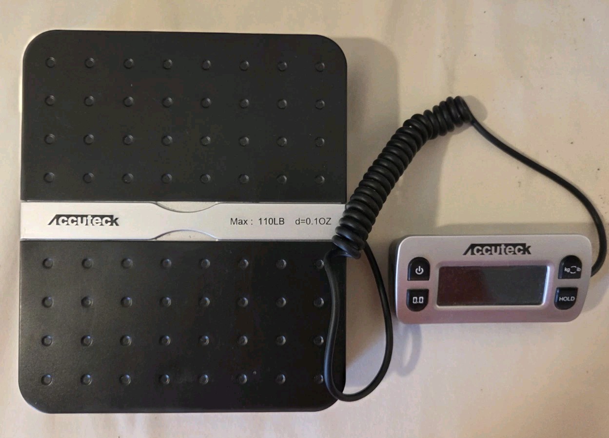 Accuteck ShipPro W- 8580 119lbsx0.1 Digital Shipping Postal Scale