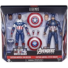 Marvel Legends&trade; Actionfigur Doppelpack Captain America&trade; Falcon & Winter Soldier