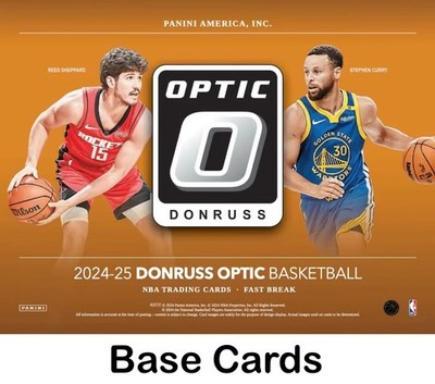2024-25 Panini Donruss Optic Base Cards (Cartes Au Choix/Pick Your Card)