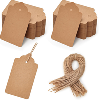 GeschenkanhäNger Kraftpapier 200 StüCk Beschriftbar FüR Verpackung, Basteln