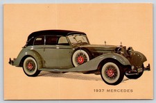1937 Mercedes at Museum of Automobiles Morrilton Arkansas Vintage Postcard