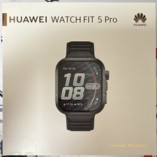 Huawei Watch Fit 5 Pro smartwatch nero 45mm + caricatore + 2 cinturini