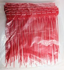 Uline 12IN RED TRUCK SEALS CS Tug-Tight™ Drum Seals - 12", Red 1000 PIECES