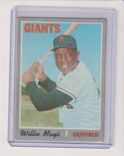 1970 TOPPS #600 WILLIE MAYS IN VG/EX CONDITION - SAN FRANCISCO GIANTS