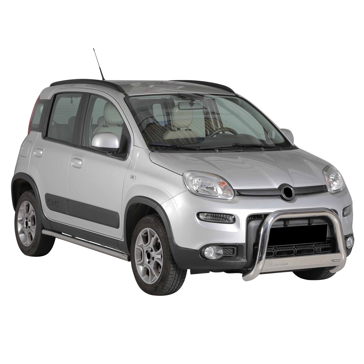Pare-buffle pour Fiat Panda 4x4 idéal pour les chemins de montagne