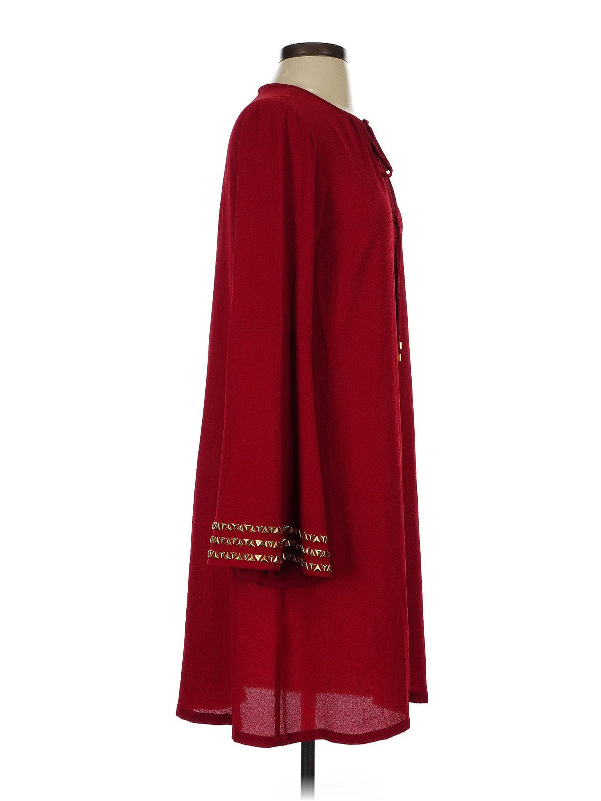 MICHAEL Michael Kors Women Red Casual Dress S thumbnail 3