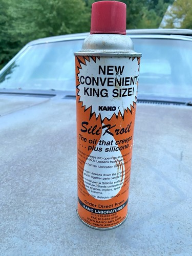 Vintage SILIKROIL Kano Penetrating Oil Kroil, 16.5 oz Aerosol Can 60% Left+