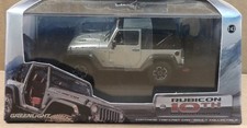 SILVER 2013 10TH ANNIVERSARY JEEP RUBICON GREENLIGHT 1:43 SCALE DIECAST MODEL